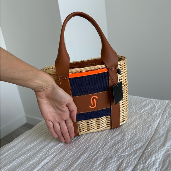 JJ ICONIC DENIM BASKET BAG| New - Picture 5 of 11
